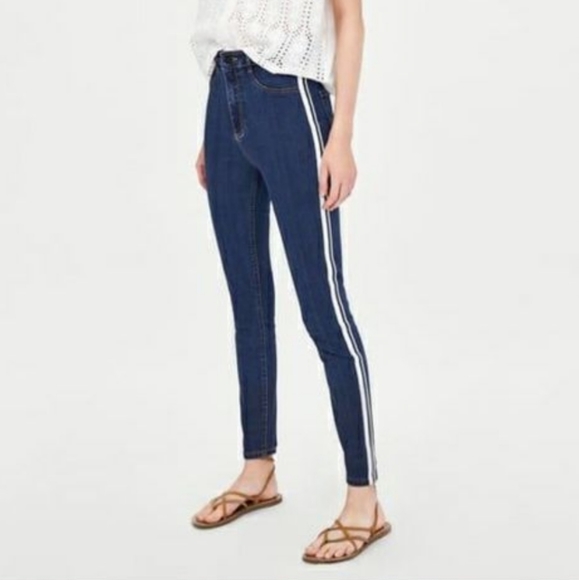 ZARA TRAFALUC | hi-rise shaper skinny stretch denim jeans - Picture 11 of 11